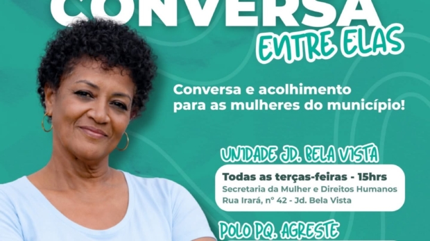 A Prefeitura de Vargem Grande Paulista promove a Roda de Conversa “Entre Elas”, iniciativa da Secretaria da Mulher e Direitos Humanos voltada ao acolhimento e fortalecimento das mulheres de Vargem Grande Paulista. Foto: Prefeitura De Vargem Grande Paulista - VGP (Redes Sociais/ Reprodução)
