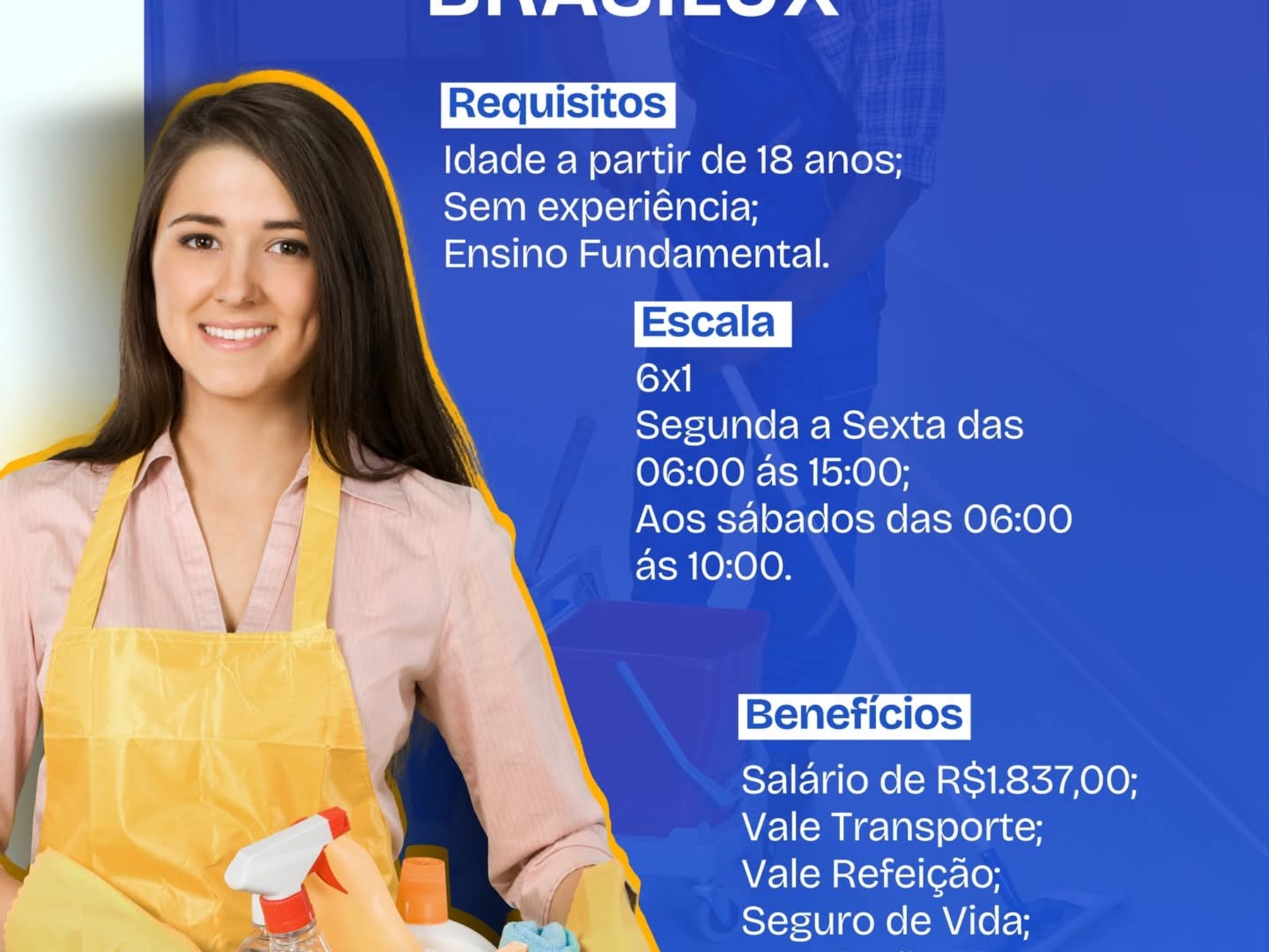 Prefeitura de Jandira divulga oportunidades de emprego. Foto: Prefeitura De Jandira (Redes Sociais/Reprodução)
