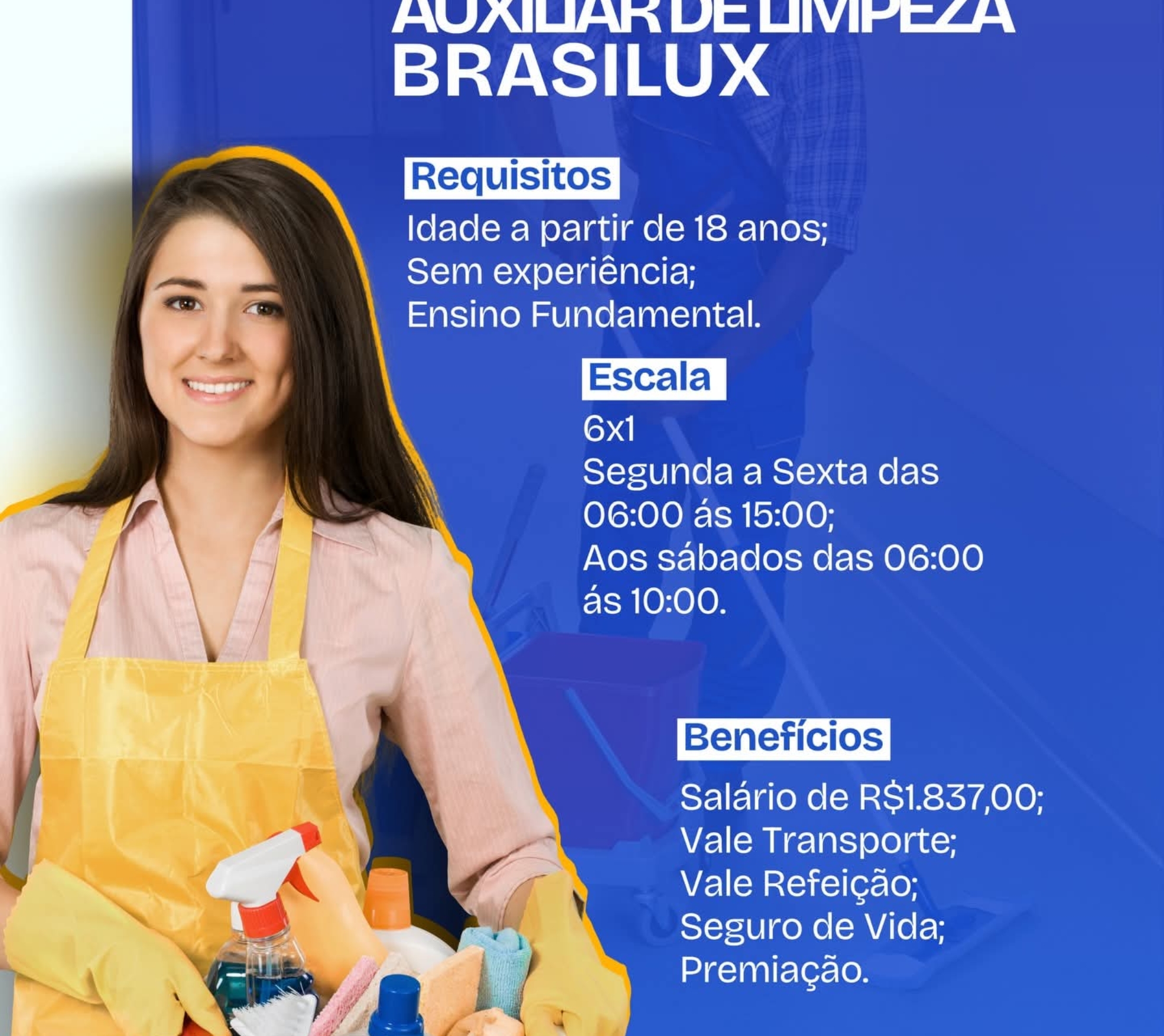 Prefeitura de Jandira divulga oportunidades de emprego. Foto: Prefeitura De Jandira (Redes Sociais/Reprodução)
