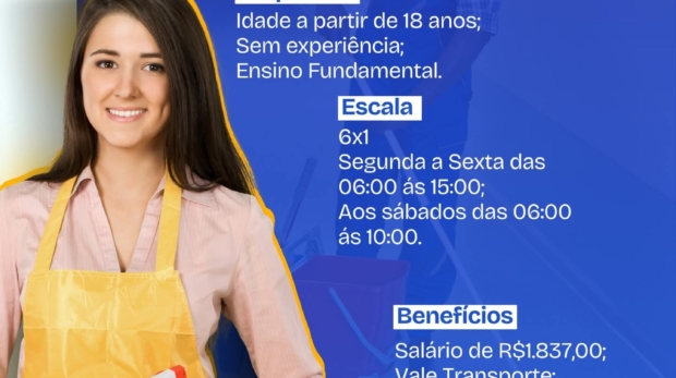 Prefeitura de Jandira divulga oportunidades de emprego. Foto: Prefeitura De Jandira (Redes Sociais/Reprodução)
