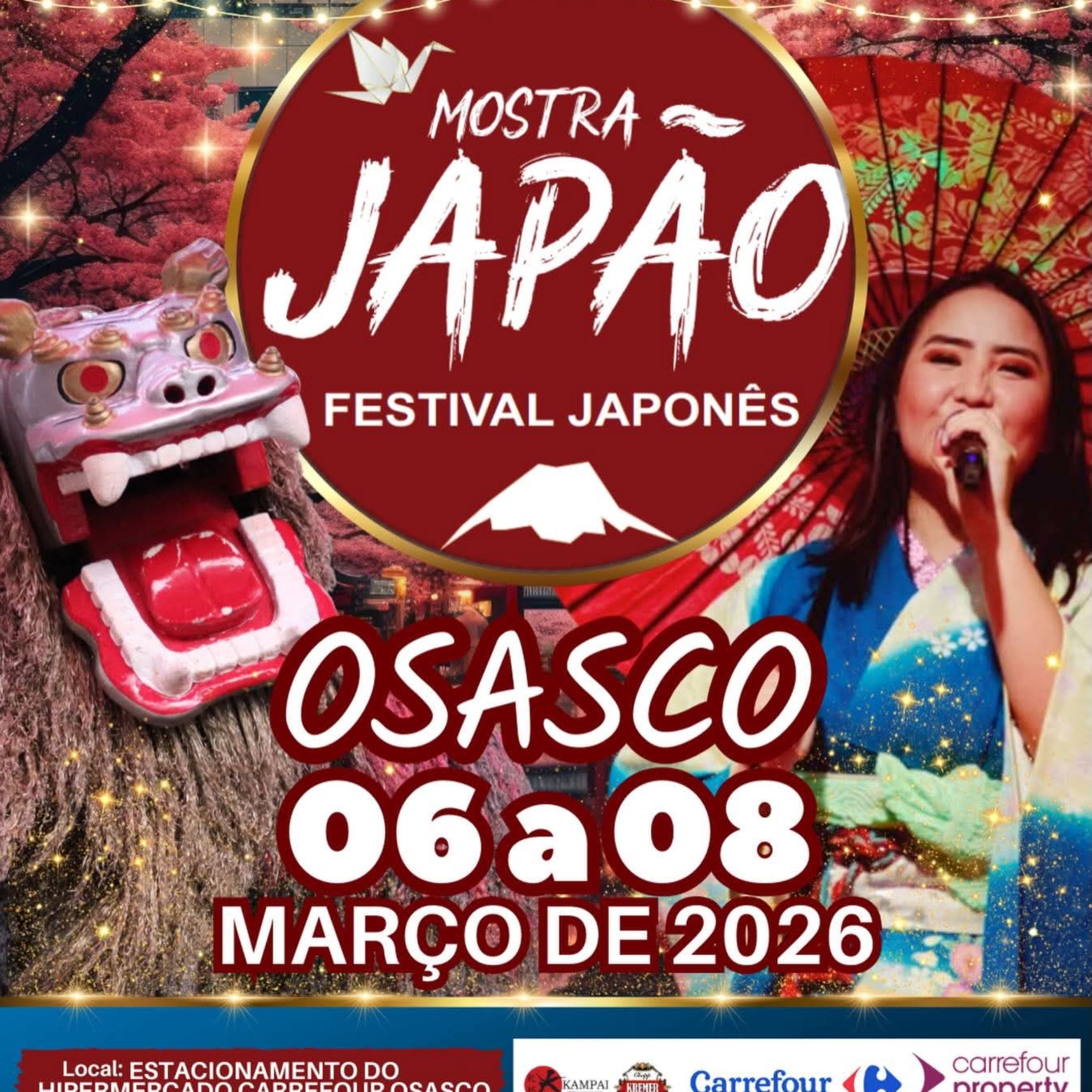 Apresentações de taiko e danças tradicionais são destaques da 45ª Mostra Japão em Osasco. Foto: Mostra Japão (Redes Sociais/Reprodução)
