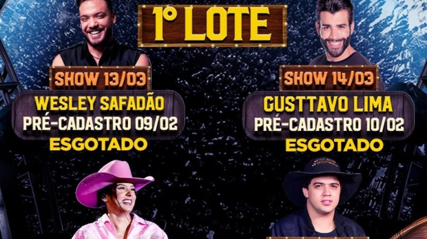 OZ Festival 2026 abre pré-cadastro para a Pista Solidária e une grandes nomes da música a uma corrente de arrecadação de alimentos. Foto: Divulgação