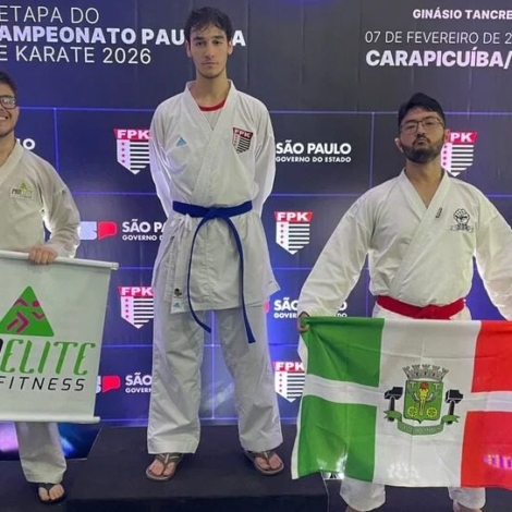 Delegação de Osasco conquista 10 medalhas na 2ª Etapa do Paulista de Karatê, em Carapicuíba.  Foto: Divulgação