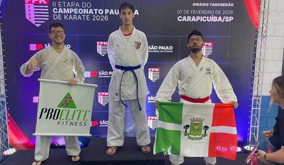 Delegação de Osasco conquista 10 medalhas na 2ª Etapa do Paulista de Karatê, em Carapicuíba.  Foto: Divulgação