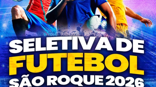 São Roque realiza seletiva de futebol de campo para jovens de 16 a 20 anos que desejam integrar a equipe municipal. Foto: Prefeitura De São Roque