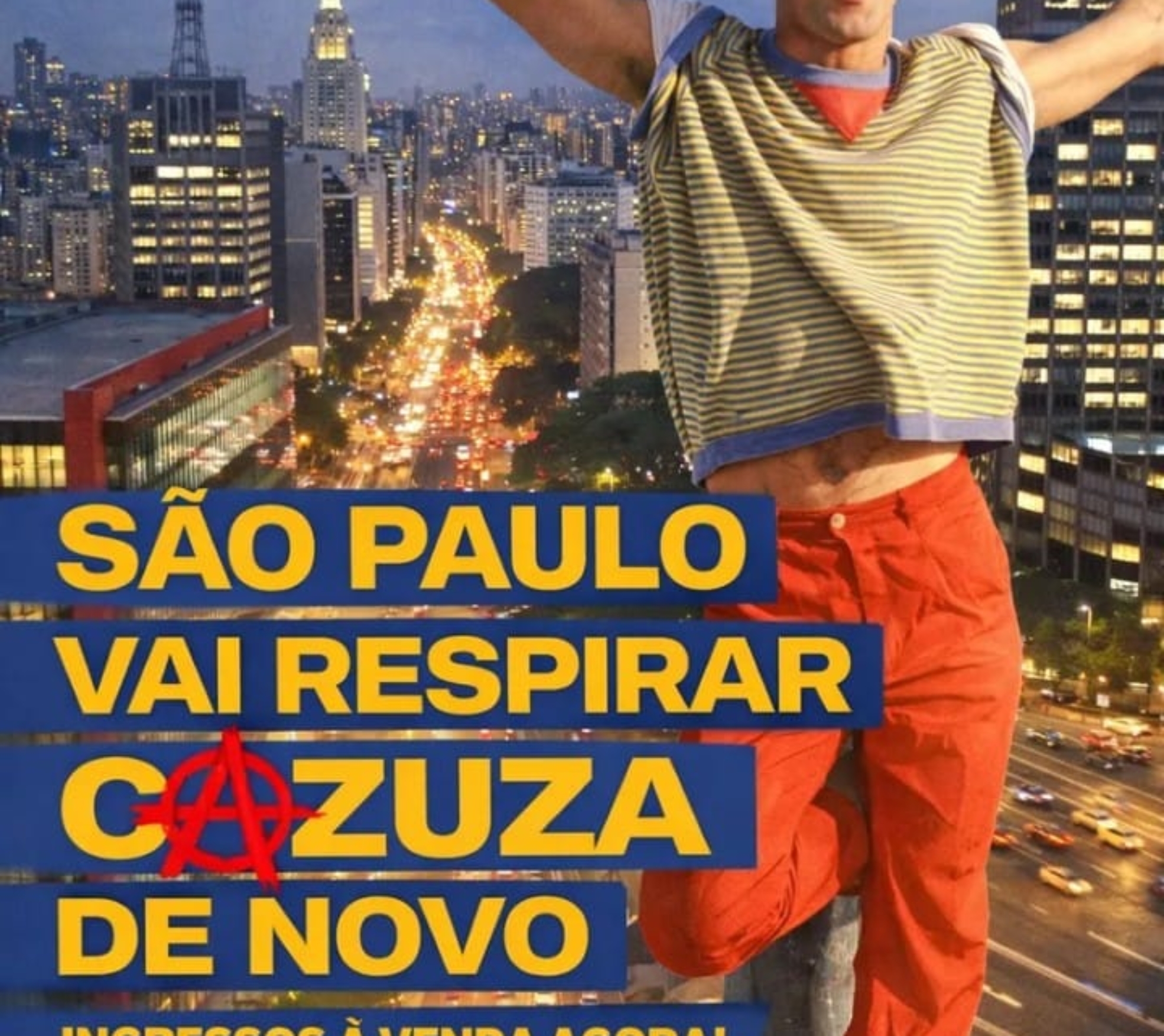 A exposição “Cazuza Exagerado”, em cartaz no Shopping Eldorado, reúne acervo inédito sobre a vida e a obra de Cazuza. Foto: Exposição Cazuza (Redes Sociais/ Reprodução)
