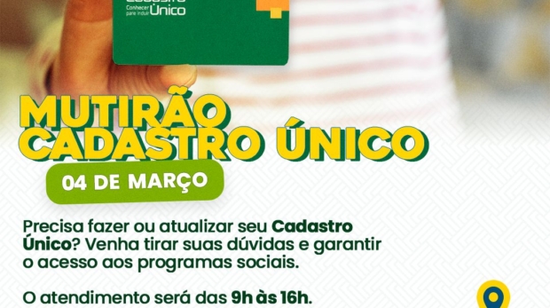 Mutirão do Cadastro Único será realizado na Escola Municipal Gabriel Rocha, em Mairinque. Foto: Prefeitura De Mairinque