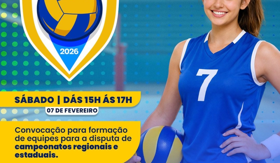 Mairinque está em busca de novos talentos do vôlei feminino. Seletiva Sub-18 acontece neste sábado e pode abrir portas para competições regionais e estaduais em 2026.