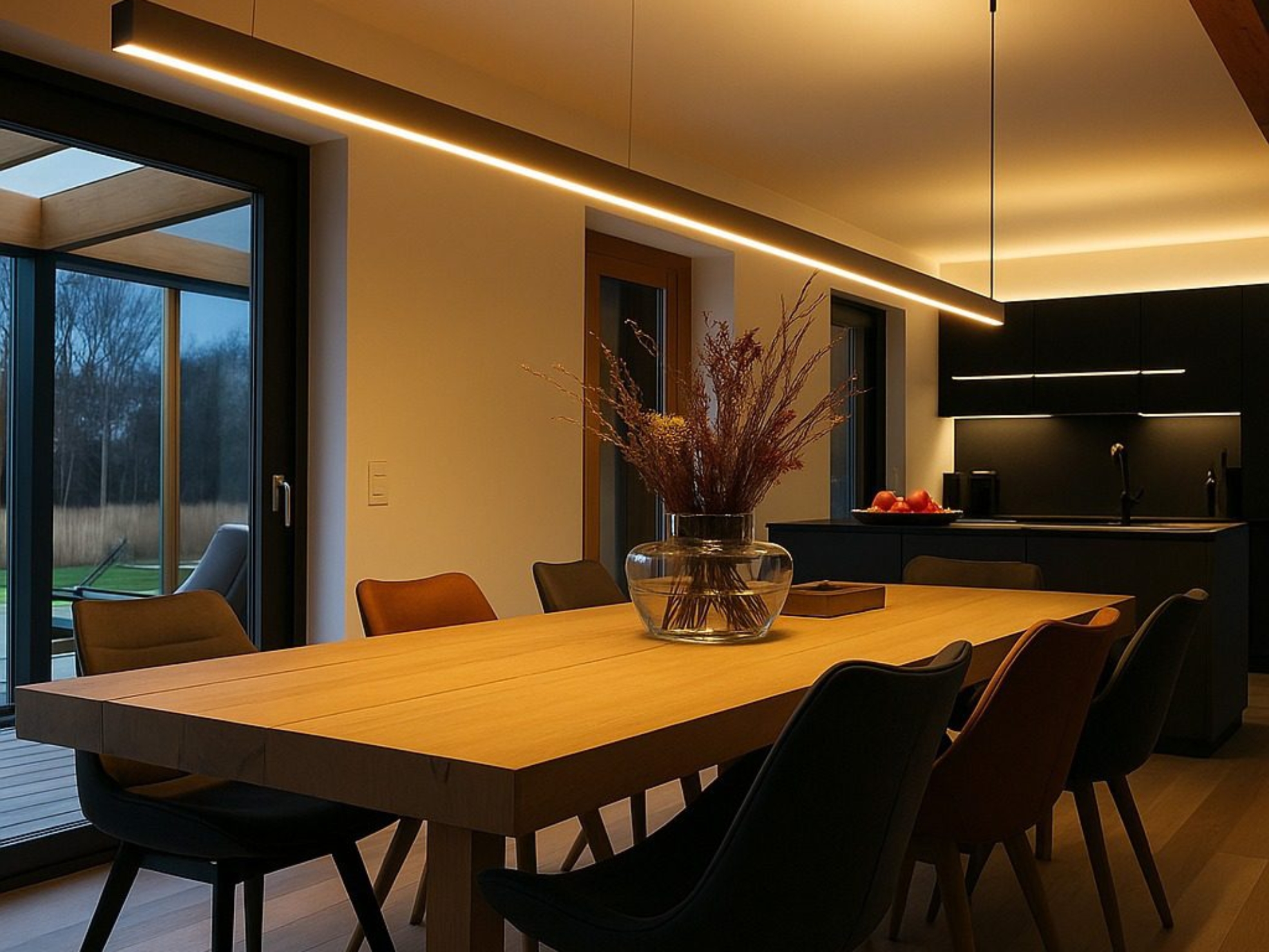 Luz indireta e camadas iluminam ambientes com conforto e sofisticação.Mais informações em @cristalluxled / Foto: Divulgação