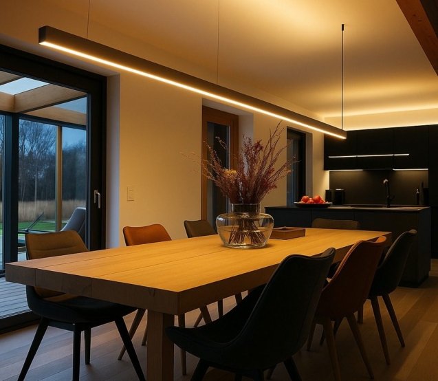 Luz indireta e camadas iluminam ambientes com conforto e sofisticação.Mais informações em @cristalluxled / Foto: Divulgação