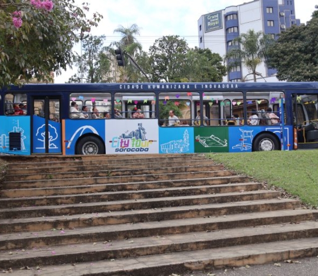 O City Tour gratuito de Sorocaba percorre pontos históricos e culturais da cidade, com saídas da Casa do Turista e acompanhamento de guia. Foto: Prefeitura De Sorocaba