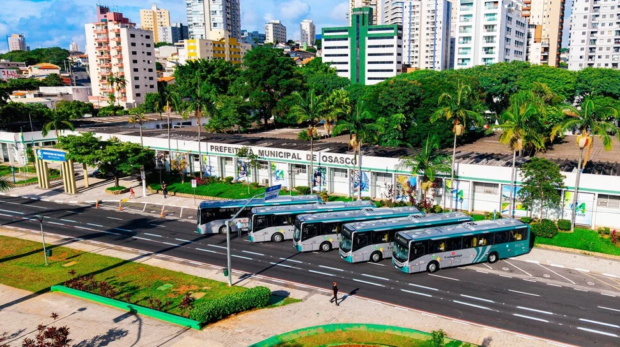 A comemoração dos 64 anos de Osasco começou com entregas importantes para a mobilidade urbana e ações que reforçam o compromisso da cidade com a sustentabilidade e a qualidade de vida da população. Drone: Caio Henrique