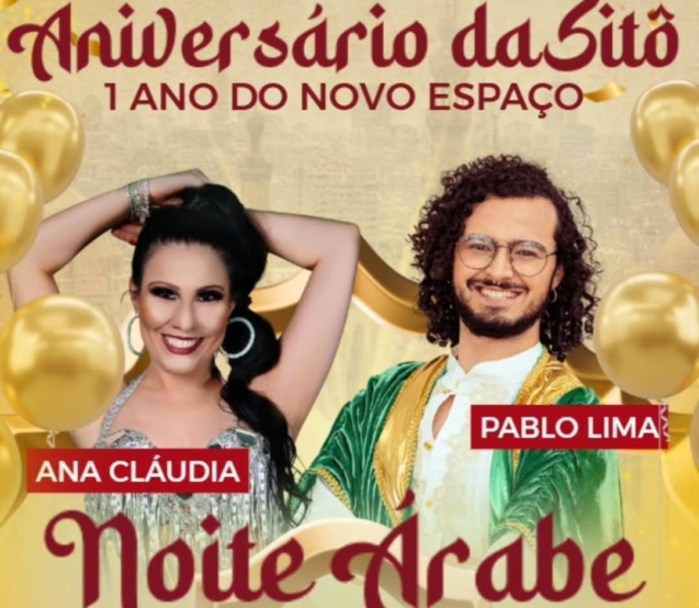 No dia 4 de março, às 17h30, a Esfiha da Sitô comemora 1 ano do novo espaço com uma verdadeira Noite Árabe, com apresentações de dança típica e muita energia especial.
Venha viver essa experiência com a gente! Foto: Esfiha da Sitô (Redes Sociais/Reprodução)
