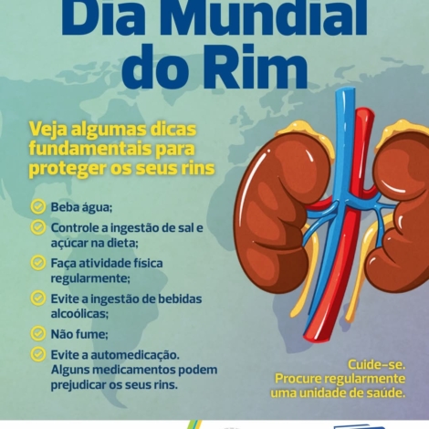 No Dia Mundial do Rim, Santana de Parnaíba reforça a importância da prevenção e dos cuidados com a saúde renal. Foto: Prefeitura De Santana De Parnaíba (Redes Sociais/Reprodução)