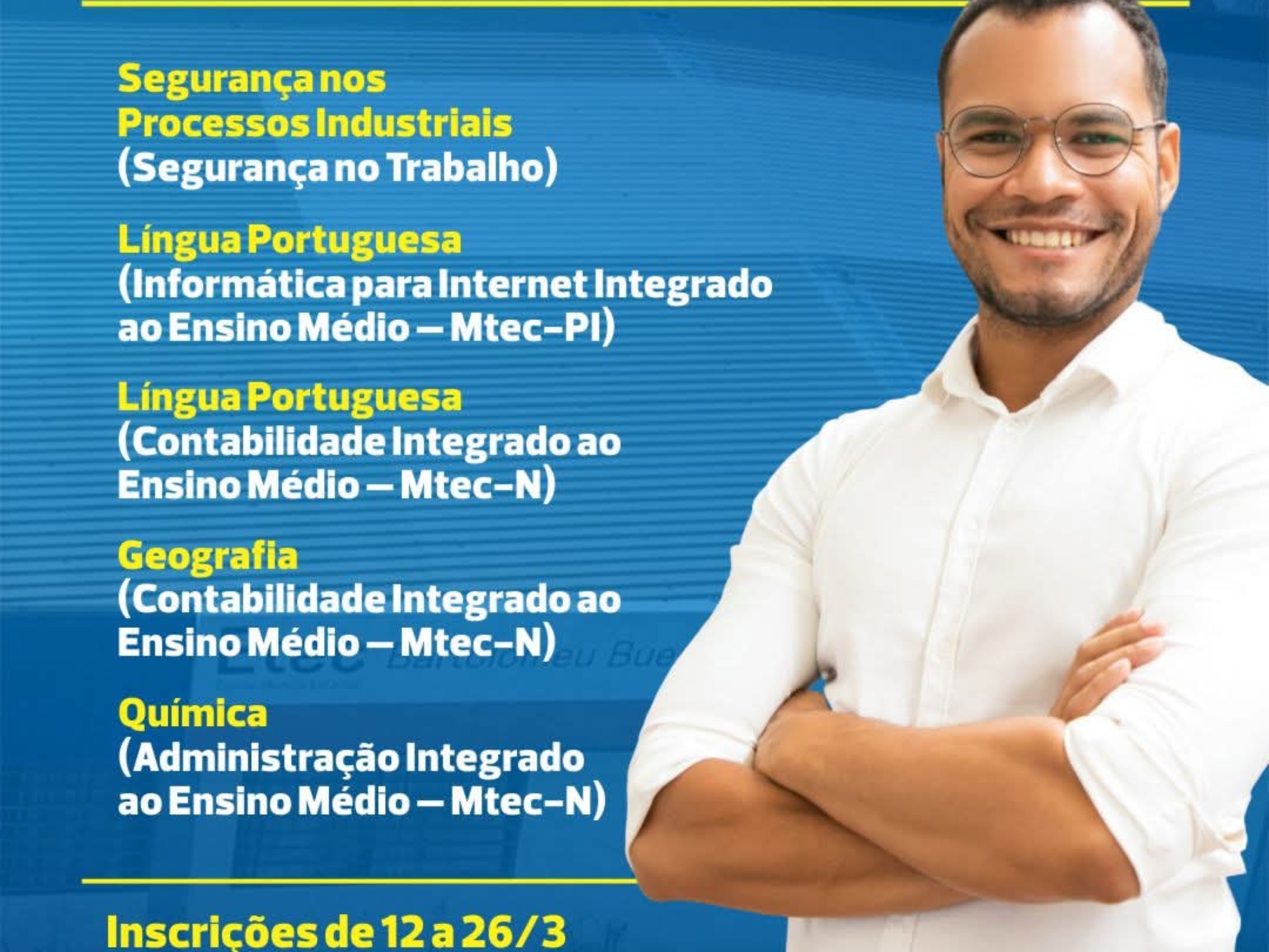 Etec Bartolomeu Bueno da Silva abre concurso público para professores em Santana de Parnaíba.  Foto: Prefeitura De Santana De Parnaíba (Redes Sociais/Reprodução)