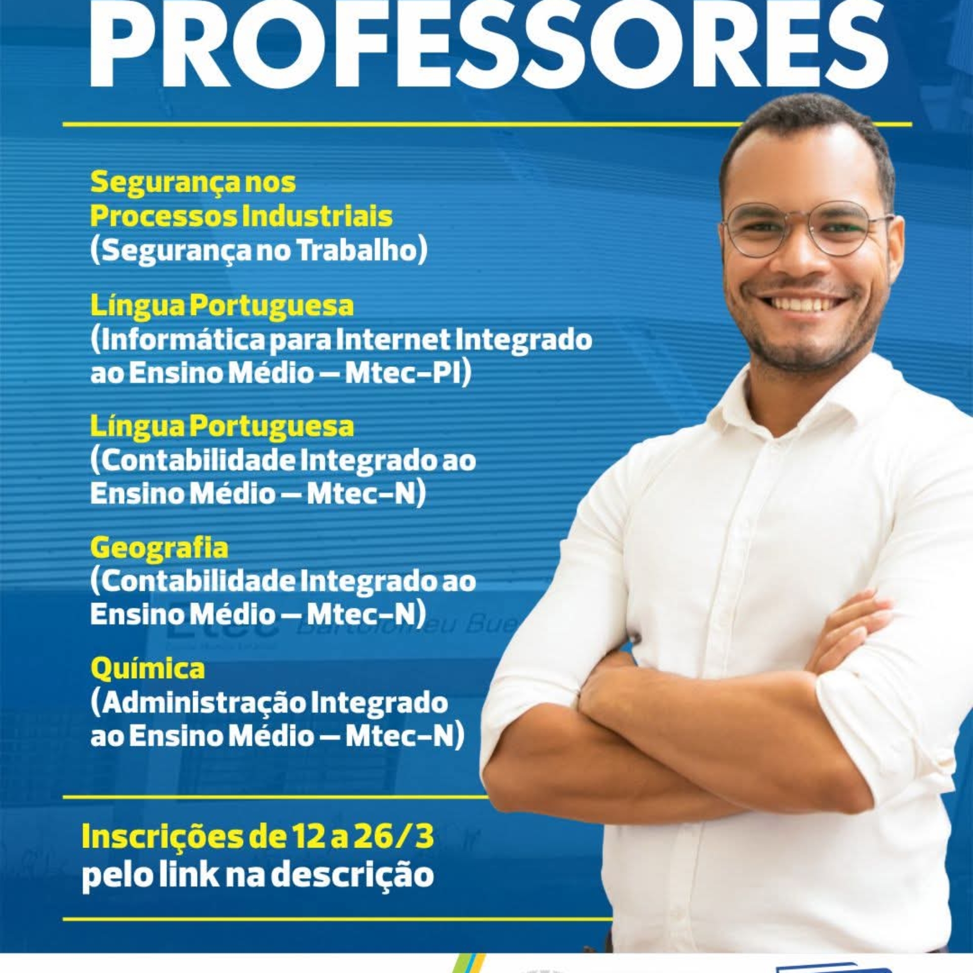 Etec Bartolomeu Bueno da Silva abre concurso público para professores em Santana de Parnaíba.  Foto: Prefeitura De Santana De Parnaíba (Redes Sociais/Reprodução)