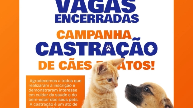 Campanha de castração promovida pela Prefeitura de Jandira reforça a importância do cuidado responsável e do bem-estar de cães e gatos no município. Foto: Prefeitura De Jandira (Redes Sociais/Reprodução) 🐶🐱