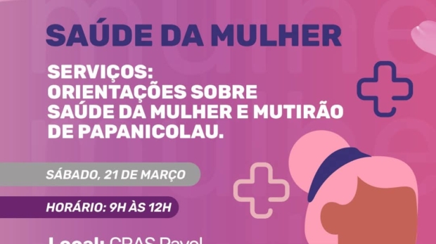 Ação do Mês da Mulher promove orientações de saúde e mutirão de exames preventivos para incentivar o cuidado e a prevenção entre as mulheres de Pirapora do Bom Jesus. Foto: Prefeitura De Pirapora Do Bom Jesus (Redes Sociais/Reprodução)