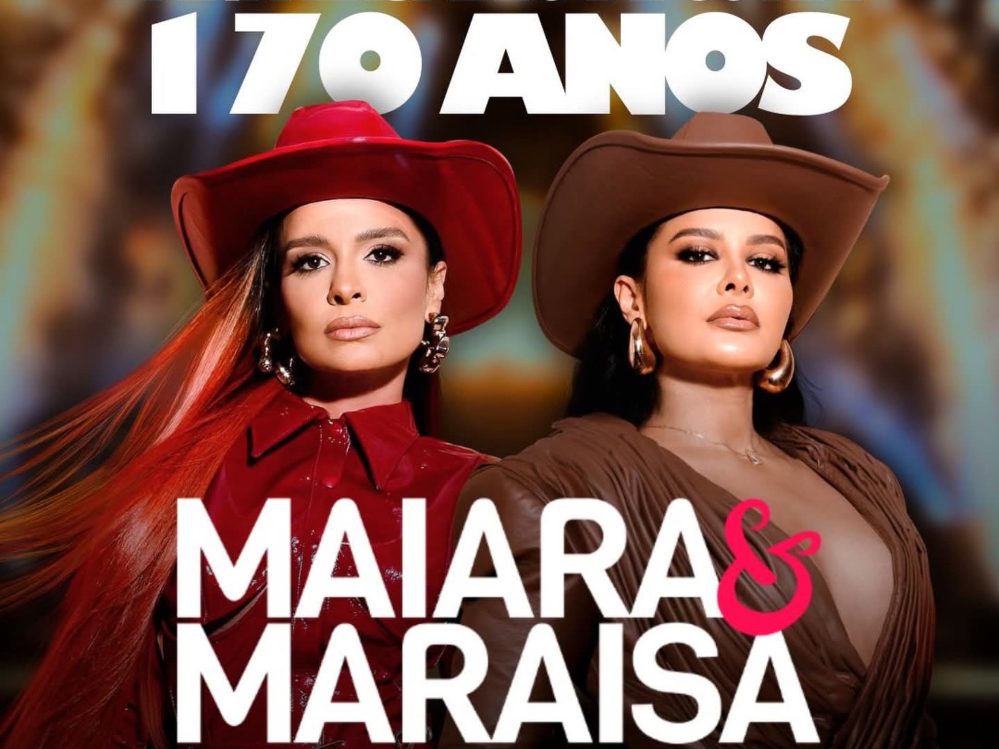 A dupla Maiara & Maraisa será a grande atração das comemorações dos 170 anos de Cotia, com show gratuito para a população. Foto: Prefeitura De Cotia (Redes Sociais/Reprodução)🎶🎤