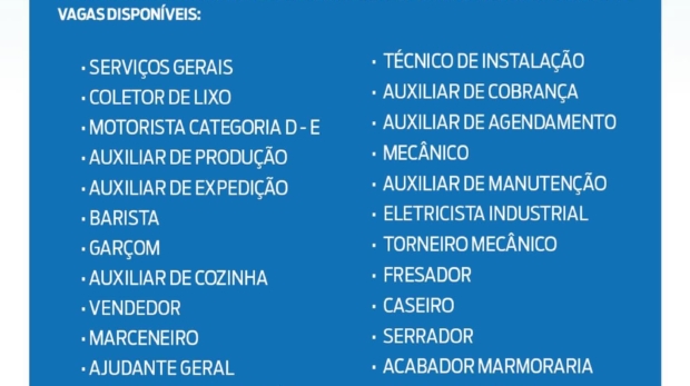 O PAT de Ibiúna oferece novas oportunidades de emprego em Ibiúna para trabalhadores de diferentes áreas. Foto: Prefeitura De Ibiúna (Redes Sociais/Reprodução)