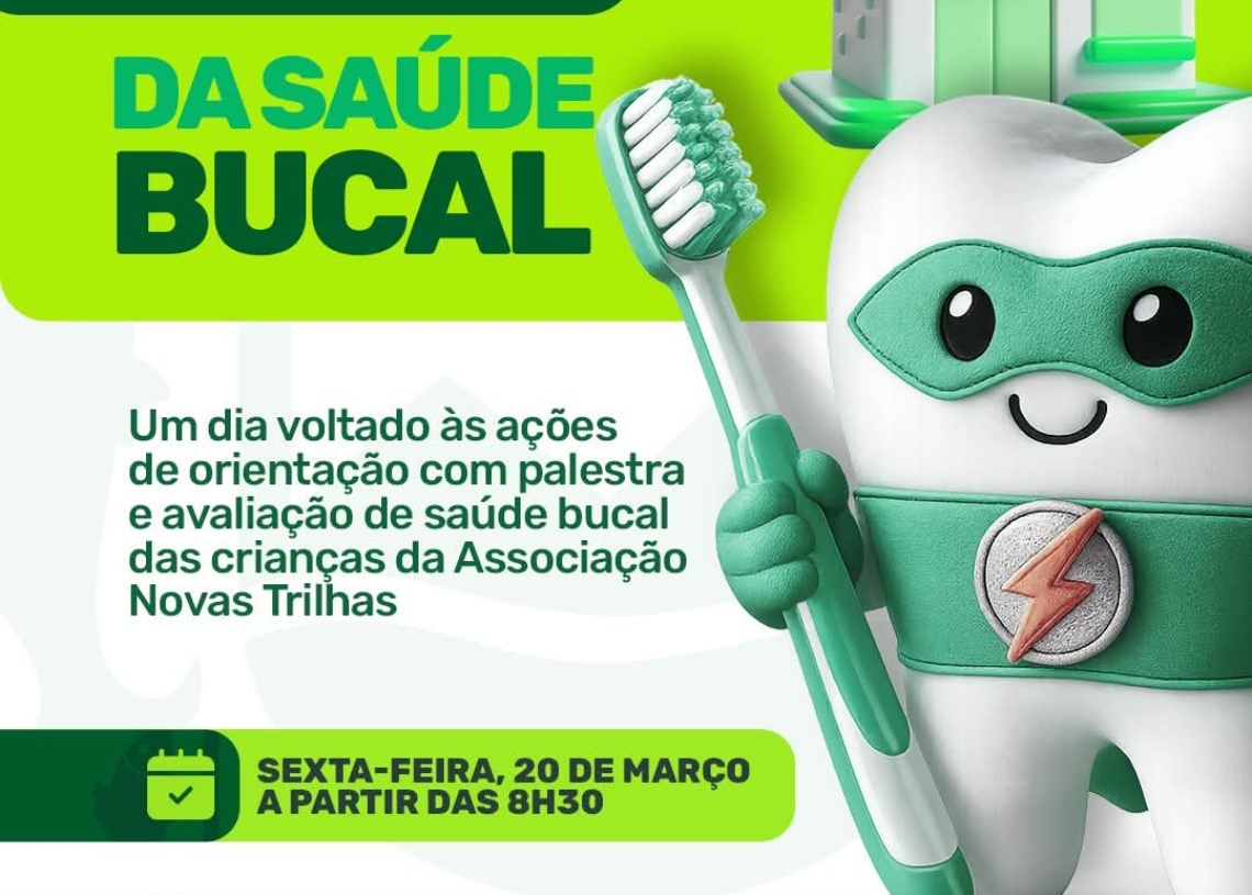 Ação de saúde bucal orienta e atende crianças em Pirapora do Bom Jesus no Dia Mundial da Saúde Bucal. Foto: Prefeitura De Pirapora Do Bom Jesus