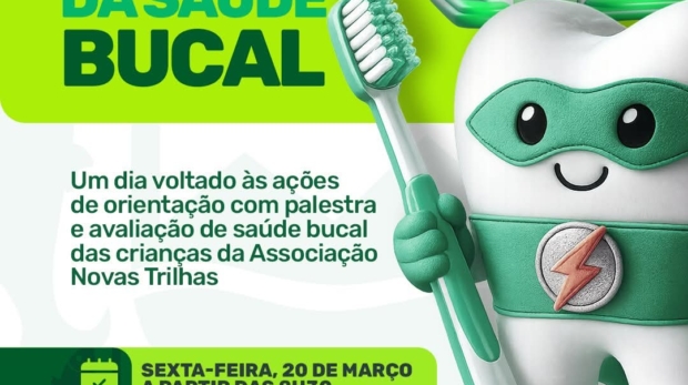 Ação de saúde bucal orienta e atende crianças em Pirapora do Bom Jesus no Dia Mundial da Saúde Bucal. Foto: Prefeitura De Pirapora Do Bom Jesus