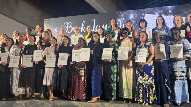 GCCM lança livro “Abraçando o Brasil” em evento que reúne comunidade diplomática em Brasília. Foto: Divulgação