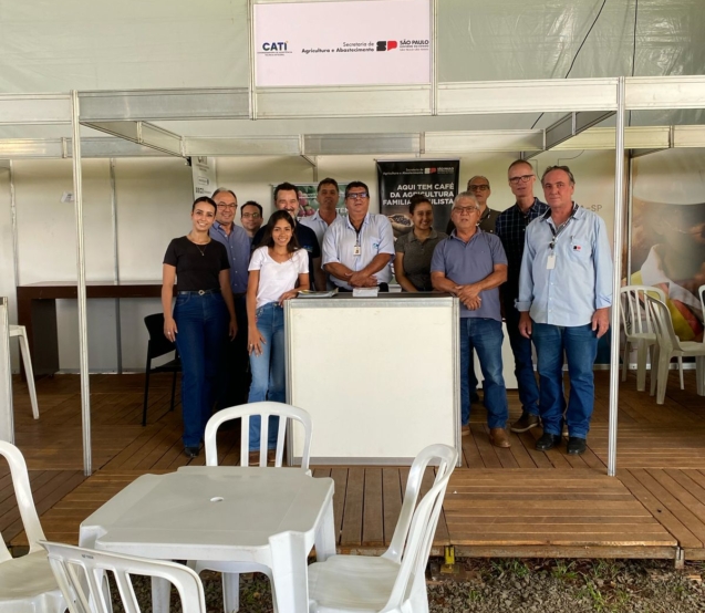CATI participa da Alta Café 2026, em Franca, e lança boletim técnico voltado ao cultivo de café canephora. Foto: CATI