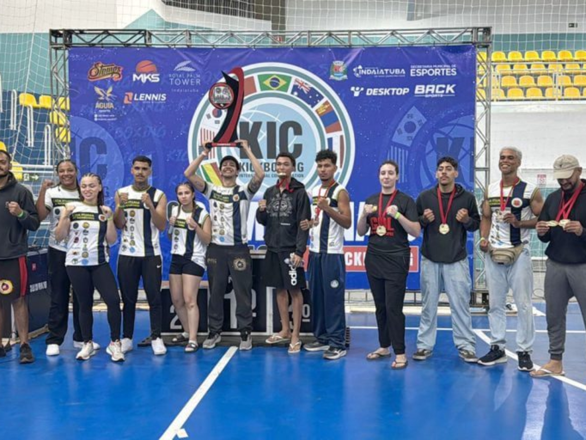 Equipe de Itu conquista título por equipes no Campeonato Paulista de Kickboxing realizado em Indaiatuba. Foto: Prefeitura De Itu 🥊🏆