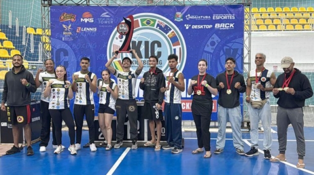 Equipe de Itu conquista título por equipes no Campeonato Paulista de Kickboxing realizado em Indaiatuba. Foto: Prefeitura De Itu 🥊🏆