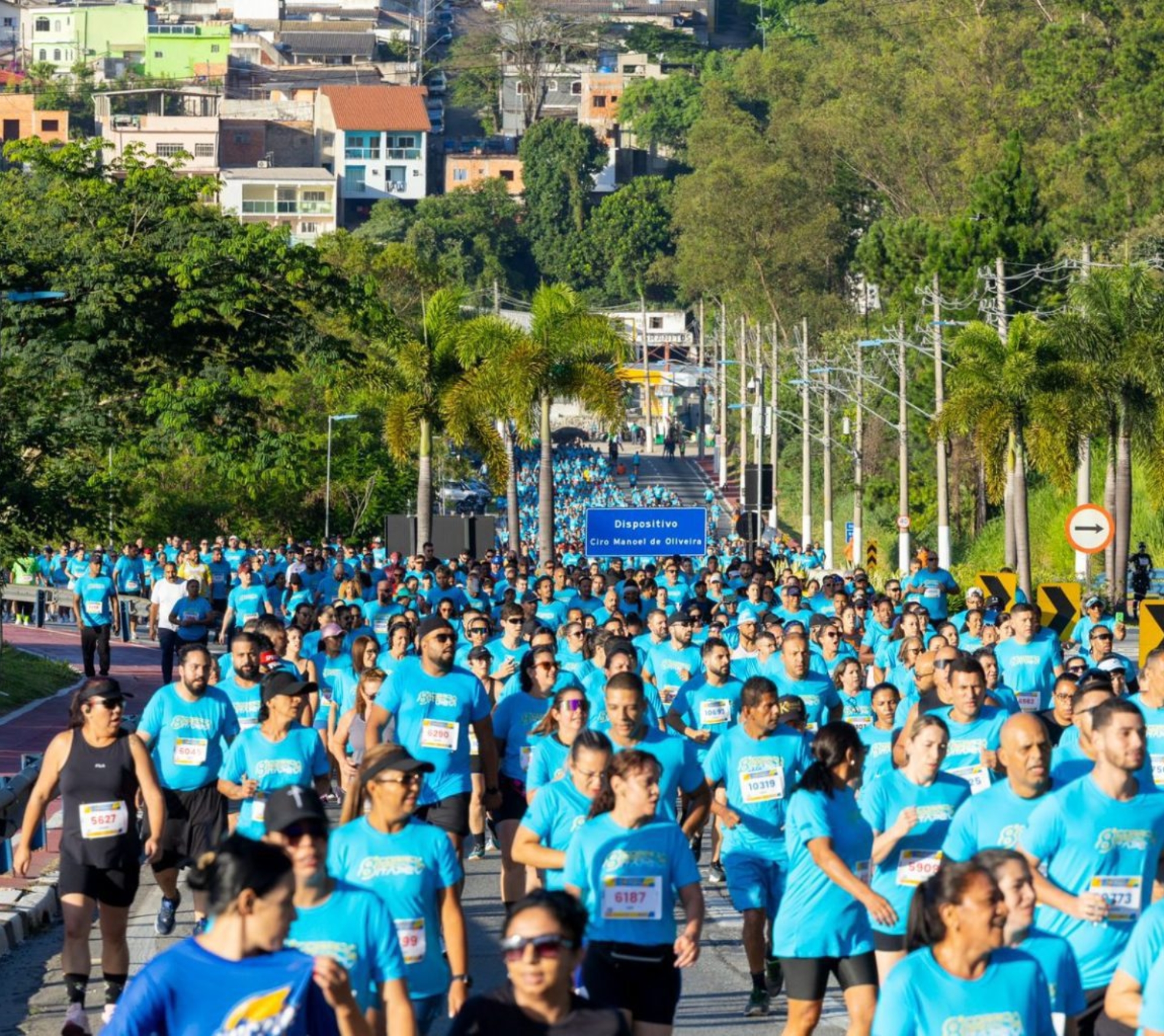Largada da 8ª Corrida Oficial de Itapevi reuniu cerca de 3 mil atletas no Parque da Cidade Foto: Prefeitura De Itapevi