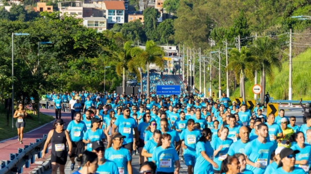Largada da 8ª Corrida Oficial de Itapevi reuniu cerca de 3 mil atletas no Parque da Cidade Foto: Prefeitura De Itapevi