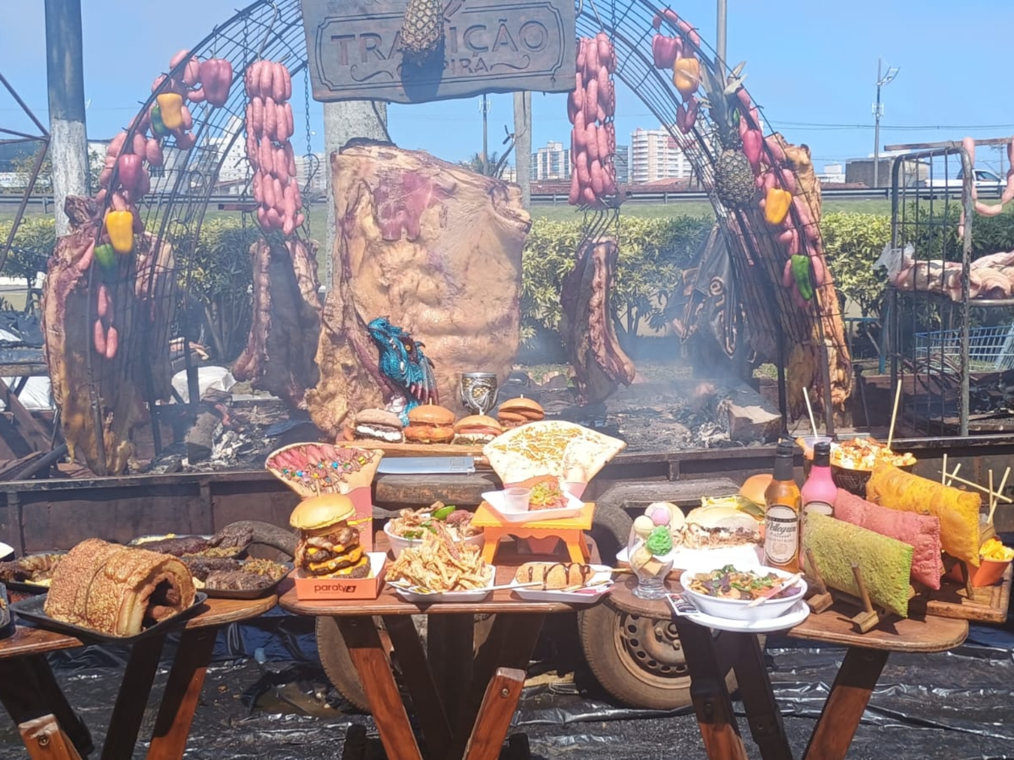 Churrasco artesanal e música ao vivo marcam o Burning Fest – Batalha de Assadores. Foto: Divulgação / Burning Fest