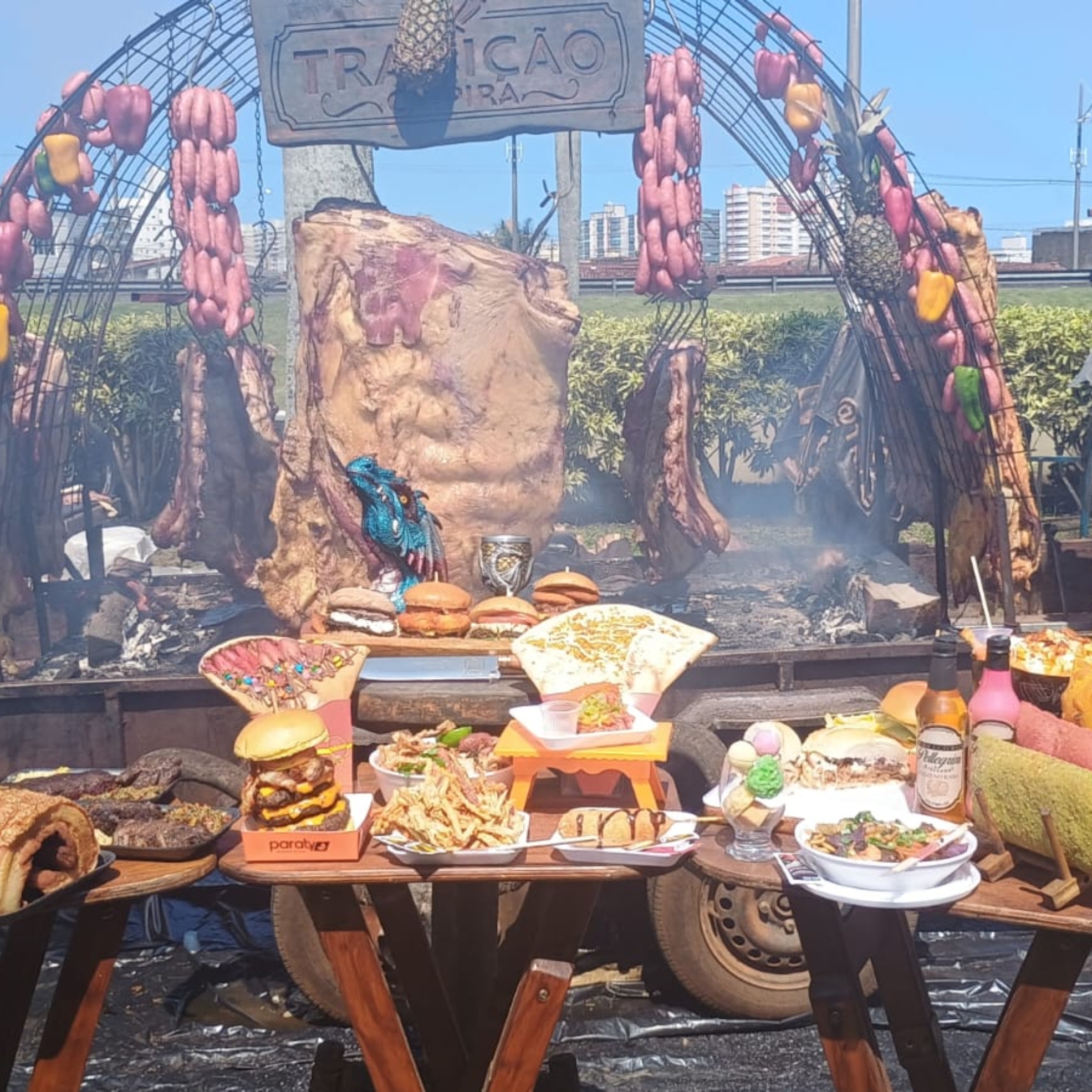 Churrasco artesanal e música ao vivo marcam o Burning Fest – Batalha de Assadores. Foto: Divulgação / Burning Fest