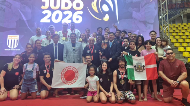 Equipe de judô de Osasco celebra conquistas e o vice-campeonato geral na Copa São Paulo de Judô 2026. Texto e Foto: Giane Vieira @giane.vvieira
