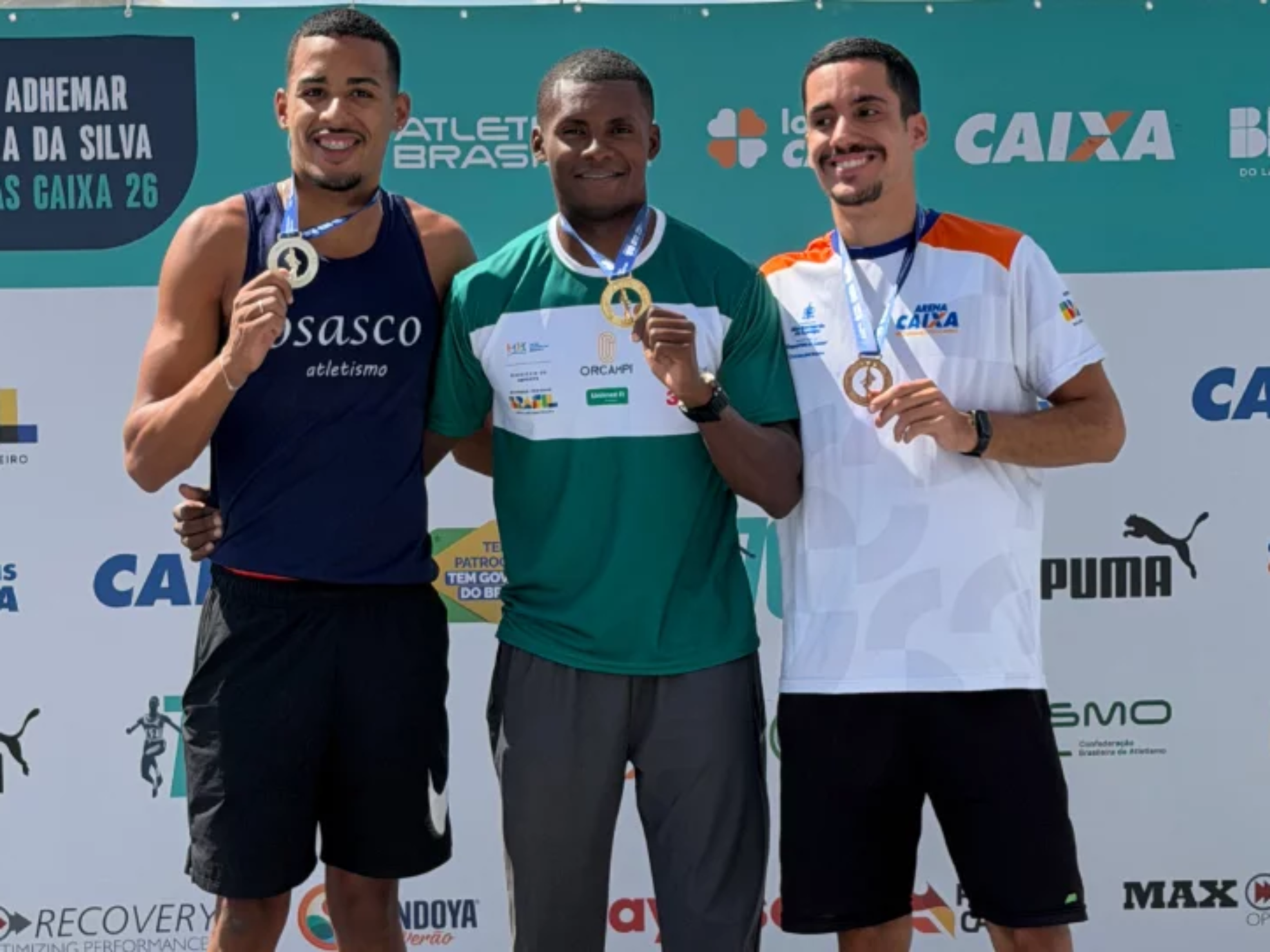 João Vitor Gomes conquista sequência de pódios e se destaca no atletismo nacional.

Crédito: Divulgação 
