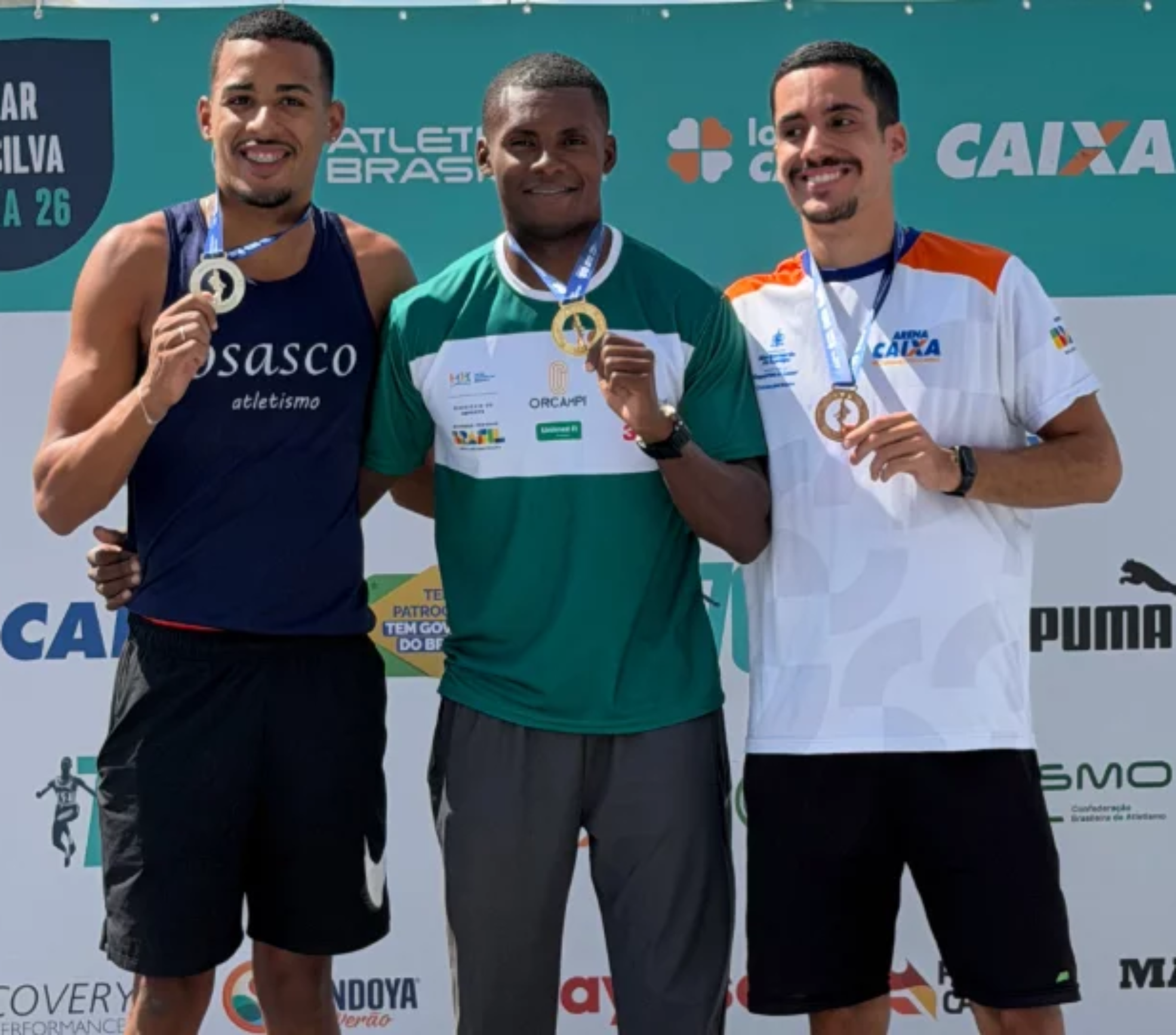 João Vitor Gomes conquista sequência de pódios e se destaca no atletismo nacional.

Crédito: Divulgação 