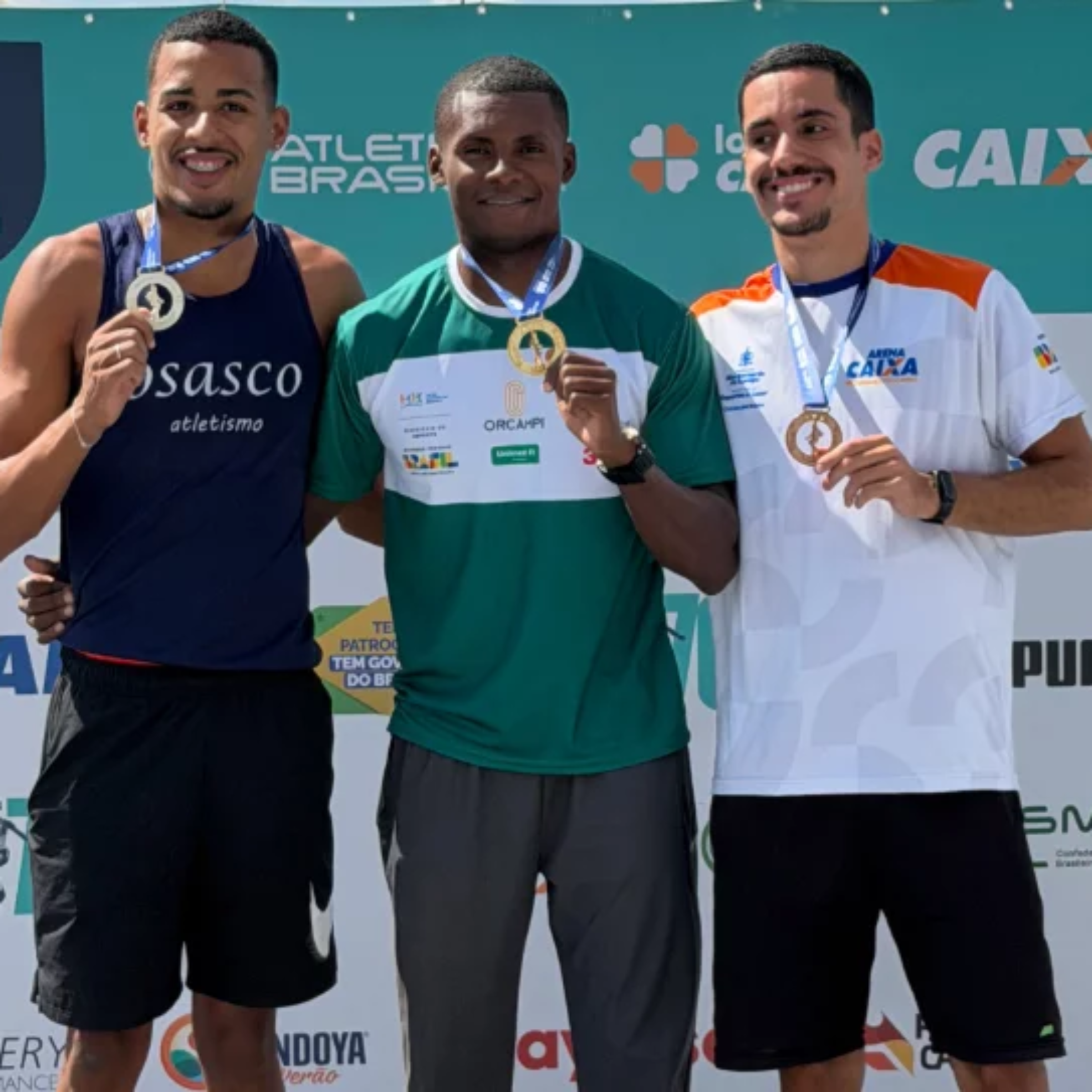 João Vitor Gomes conquista sequência de pódios e se destaca no atletismo nacional.

Crédito: Divulgação 