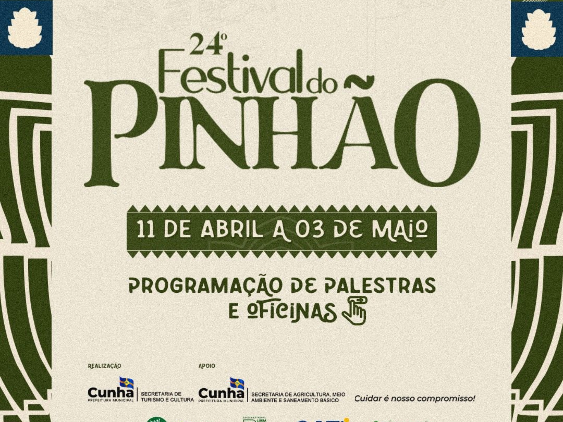 Festival do Pinhão em Cunha reúne tradição e inovação com lançamento de estudo sobre a araucária.

Crédito: Divulgação