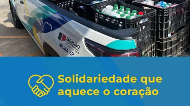 Ibiúna arrecada 3,5 mil litros de leite em ação solidária durante aniversário da cidade. Foto: Prefeitura De Ibiúna (Redes Sociais/Sociais)