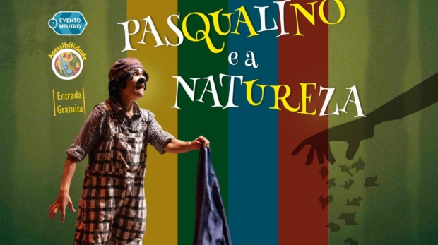 Apresentação sem falas utiliza mímica e expressão corporal para abordar consciência ambiental. Foto: Prefeitura De Cabreúva