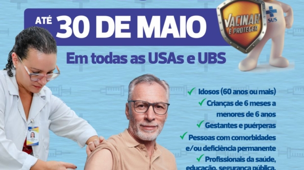 Campanha de vacinação contra a influenza é intensificada em Santana de Parnaíba. Foto: Prefeitura De Santana De Parnaíba (Redes Sociais/Reprodução)