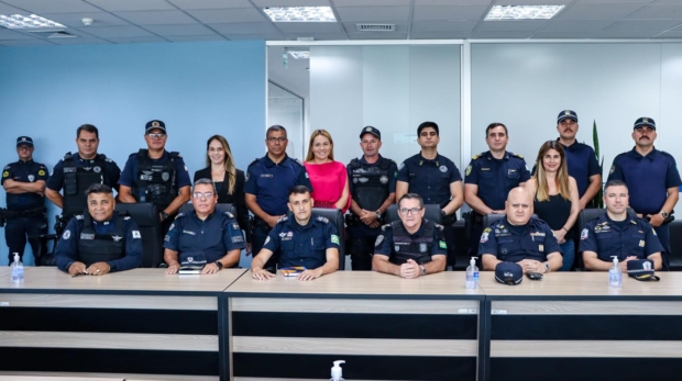 Reunião do CIOESTE fortalece atuação das Guardas Municipais. Foto: CIOESTE (Redes Sociais/Reprodução)