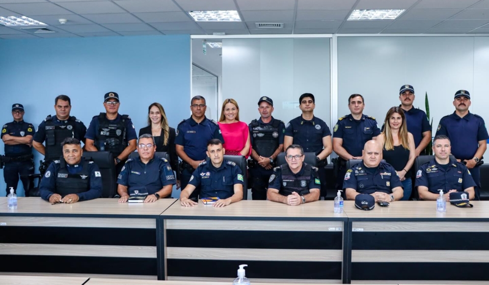 Reunião do CIOESTE fortalece atuação das Guardas Municipais. Foto: CIOESTE (Redes Sociais/Reprodução)