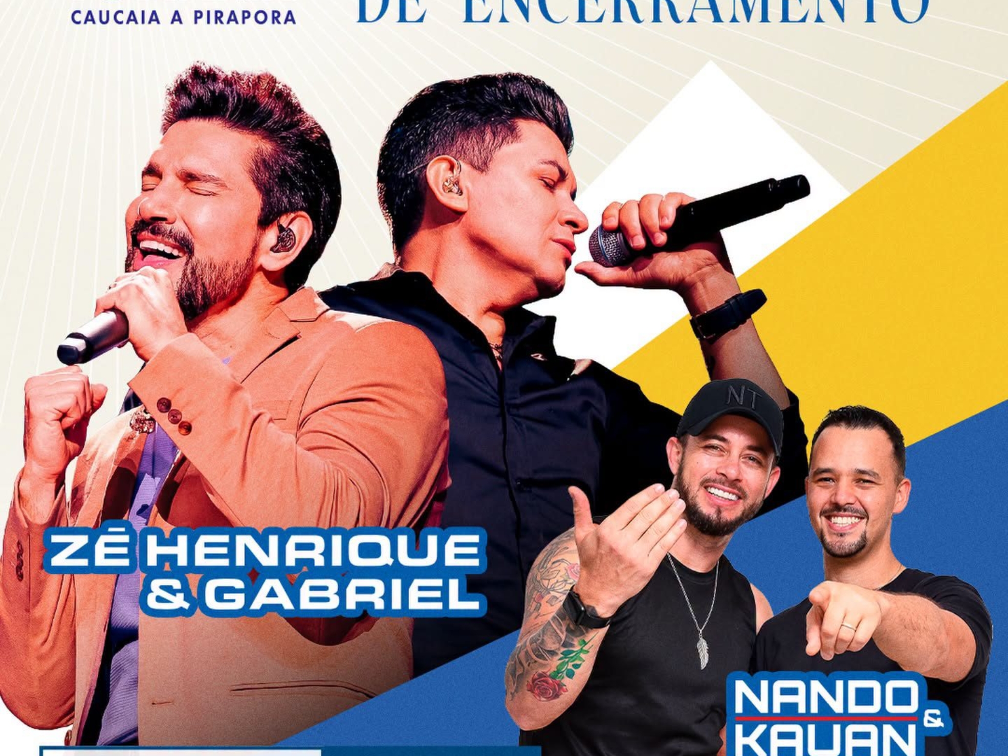 Encerramento da Romaria de Caucaia do Alto terá shows e celebração. Foto: Prefeitura De Cotia (Redes Sociais/Reprodução)