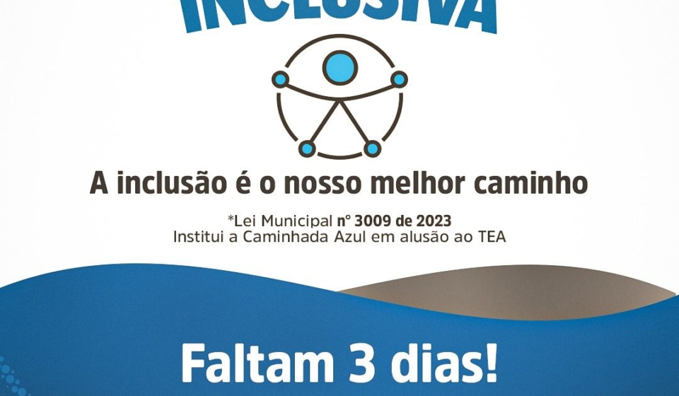 Caminhada Inclusiva reforça união e acessibilidade em Barueri. 

Foto: Prefeitura De Barueri (Redes Sociais/Reprodução)