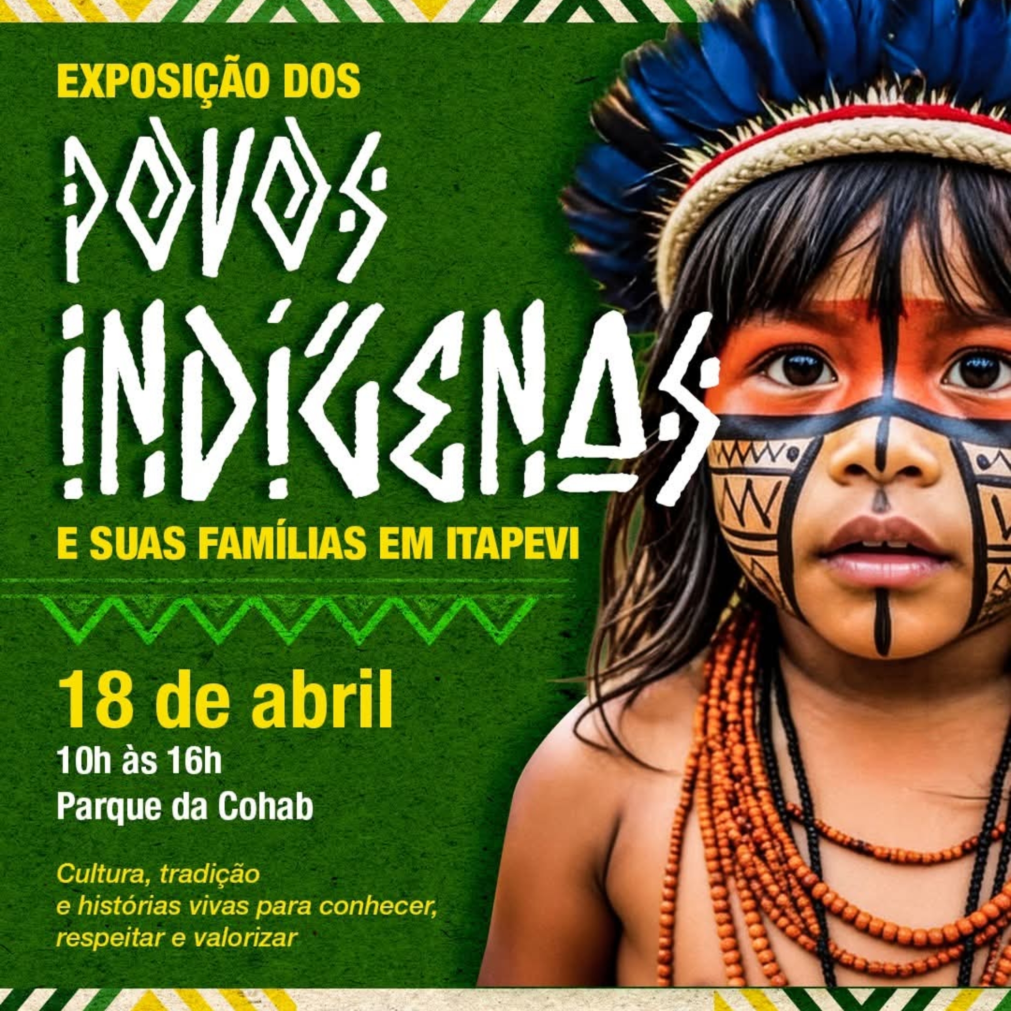 Povos indígenas compartilham tradições em encontro cultural em Itapevi. Foto: Prefeitura De Itapevi (Redes Sociais/Reprodução)