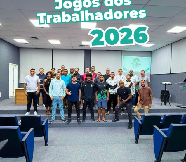 Congresso Técnico reúne representantes para os Jogos dos Trabalhadores 2026. Foto: Vargem Grande Paulista - VGP (Redes Sociais/ Reprodução)