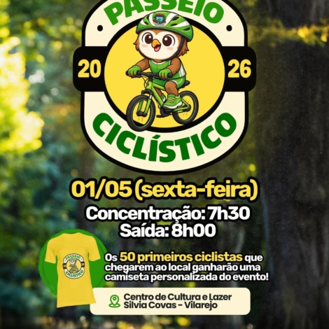Passeio ciclístico em Cabreúva promove conscientização no trânsito e incentiva mobilidade urbana sustentável.

 Crédito: Prefeitura De Cabreúva (Redes Sociais/Reprodução)