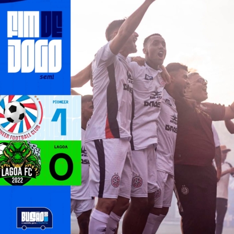 Em jogo equilibrado, Pioneer FC supera o Lagoa FC por 1 a 0 e garante classificação para a grande final da Copa do Busão.

Crédito: Copa do Busão (Redes Sociais/Reprodução)